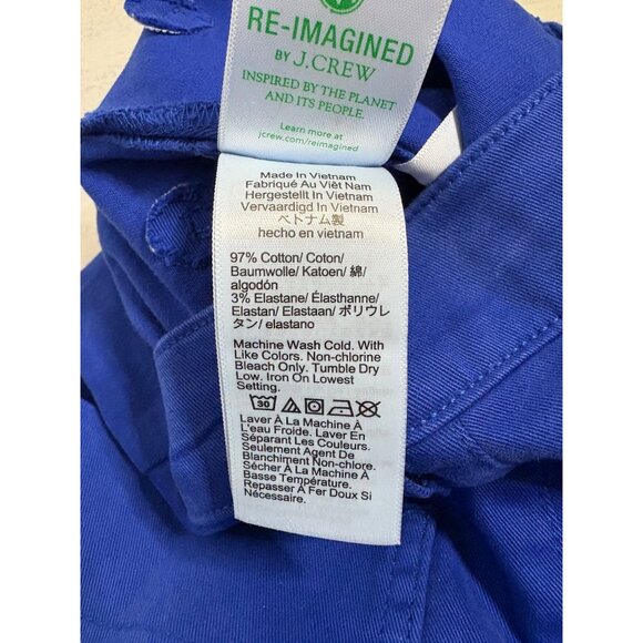 NWT J. Crew Sailor Slim Wide-Leg Chino Pant In Harbor View-sz 27 - Picture 10 of 10